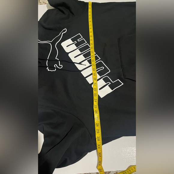 PUMA Men's Black Hoodie Sweater - Picture 4 of 6